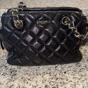 ✨ Kate Spade Black Quilted Shoulder Bag with Gold Hardware ✨ EXCELLENT CONDITION